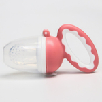 6895054 Ниблер для прикорма с силиконовой сеточкой «Колечко», цвет розовый