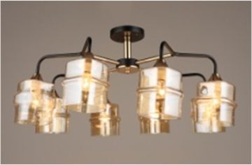 3672/8 BK+FGD (2) Люстра (RL)