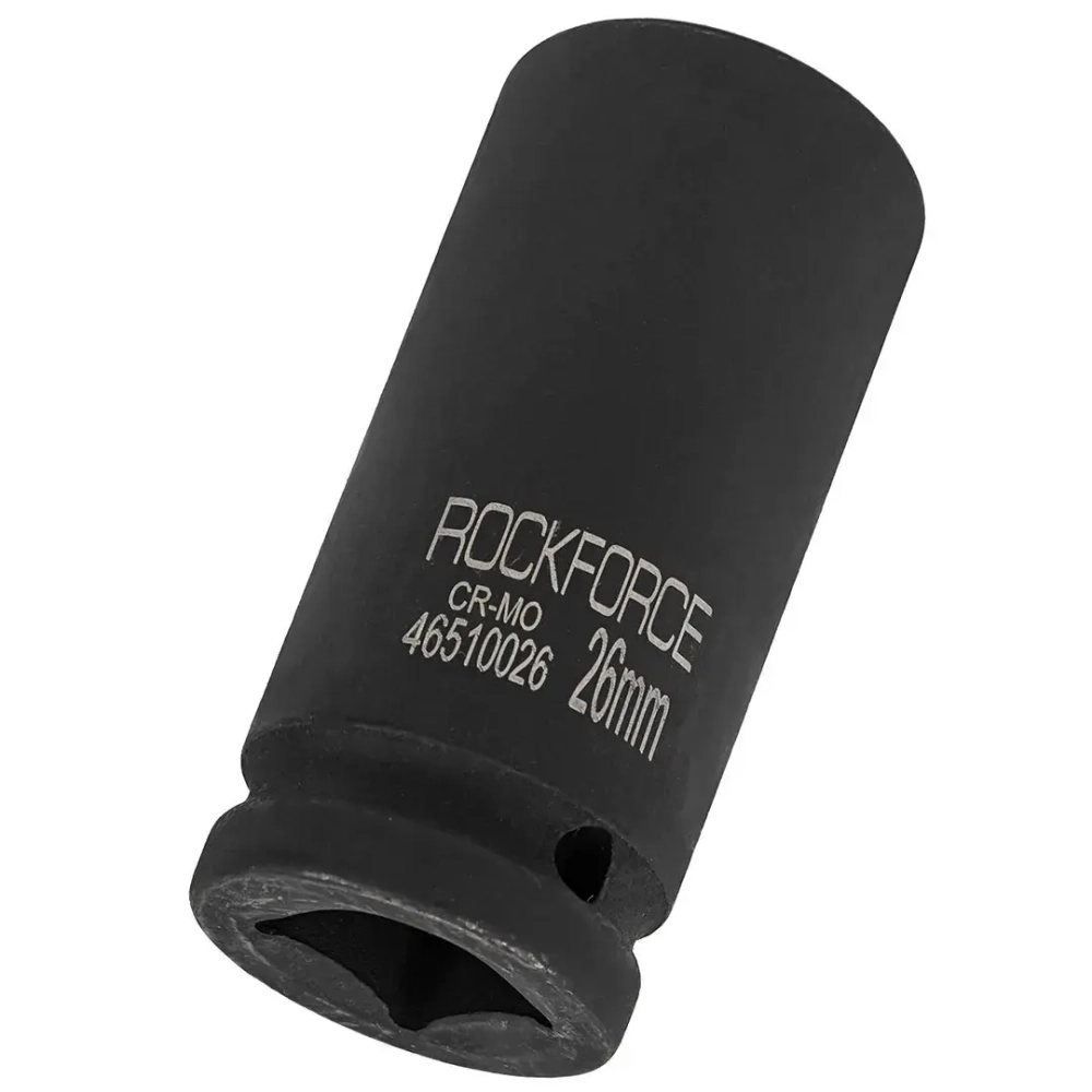 Головка ударная глубокая 3/4'', 26мм (6гр.) RockForce RF-46510026