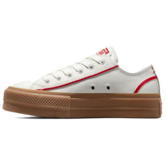 Converse Low Top 'White Red'
