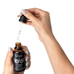 Возбуждающий съедобный гель для клитора Orgie Orgasm Drops Intense, 30 мл