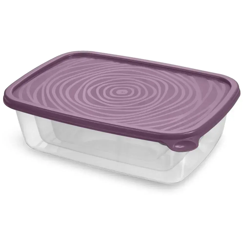 Контейнер прямоугольный Романо набор 0,45л 0,9л 1,6л С853КОЛ (комплект 16 шт)