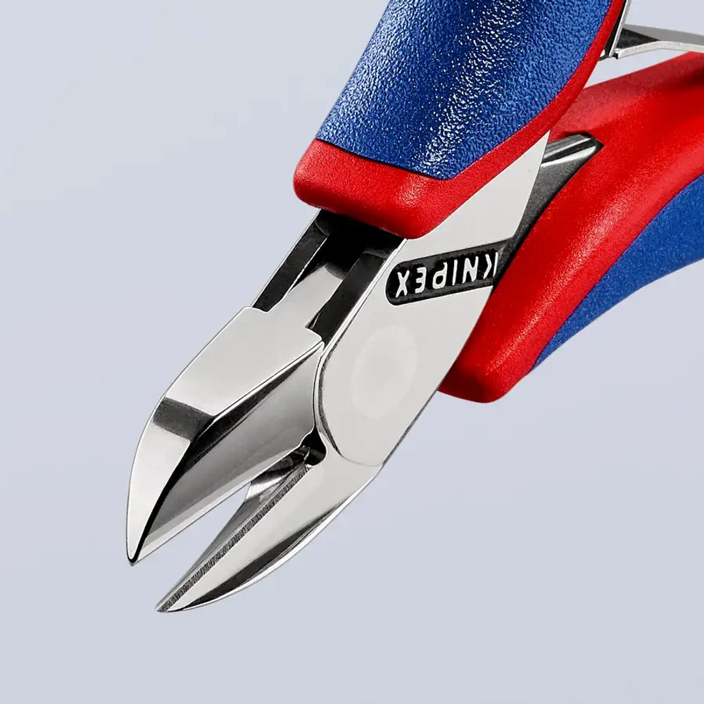 Кусачки боковые для электроники 115 мм Knipex 77 02 115