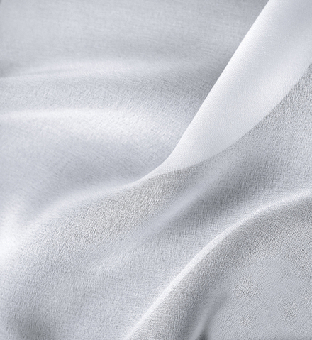 Тюль Marmara Crepe 1 col 1010 белый (высота 330 см, Турция)