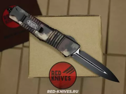 Реплика Microtech Troodon D/E Wood Camo (RED-Knives эксклюзив) RK-440