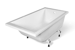 Ванна из литьевого мрамора Эстет Дельта 170x80 белая, ФР-00000655