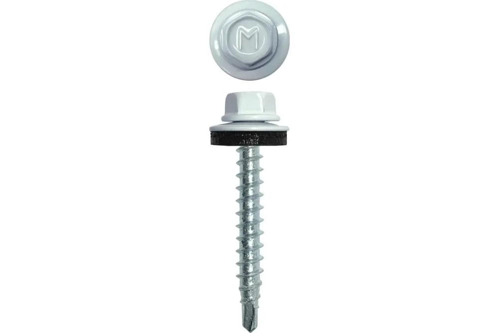 Саморез кровельный Daxmer 4,8х35 RAL 9003