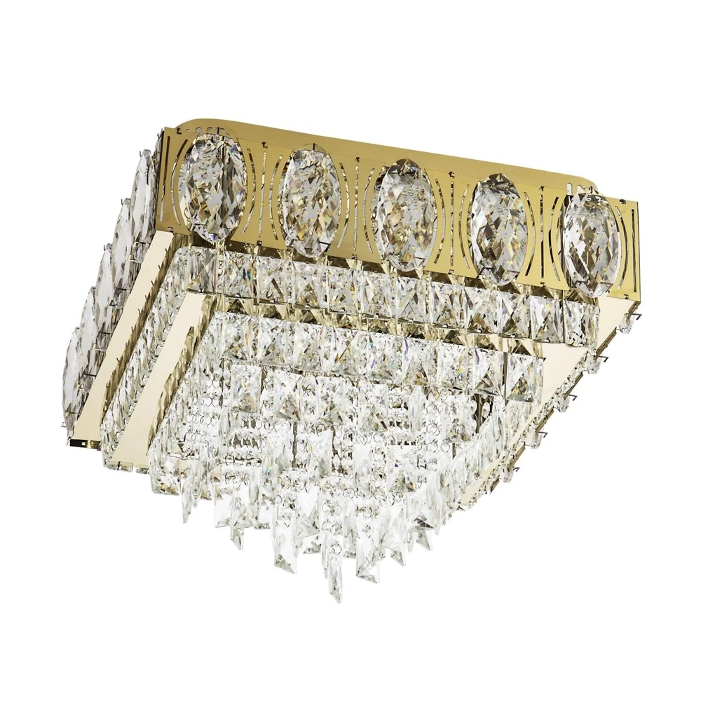 Потолочная люстра Led4U L9438-500-500 GD с УД