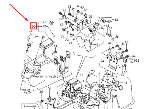 172162-17102 (172162-17100) BOX ASSY, INDICATOR