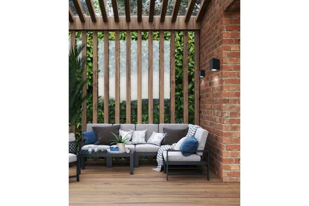 Светильник архитектурный DH050, на стену, GU10 230V, черный Feron