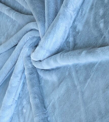 Мех серо-голубой, искусств, короткий ворс