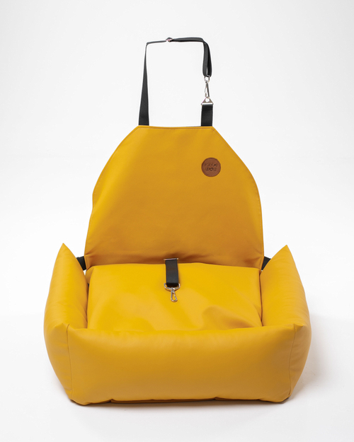 Автокресло горчичное Rachel WOW