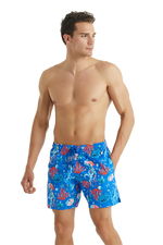 Мужские пляжные шорты голубой