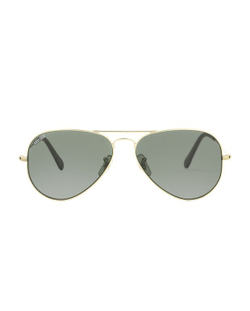 Очки Aviator Shiny Gold John Doe
