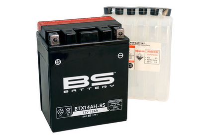 Аккумулятор BS-Battery BTX14AH-BS (YTX14AH-BS), 300606