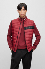 безрукавка darolan BOSS BLACK - бордовый(50464300)