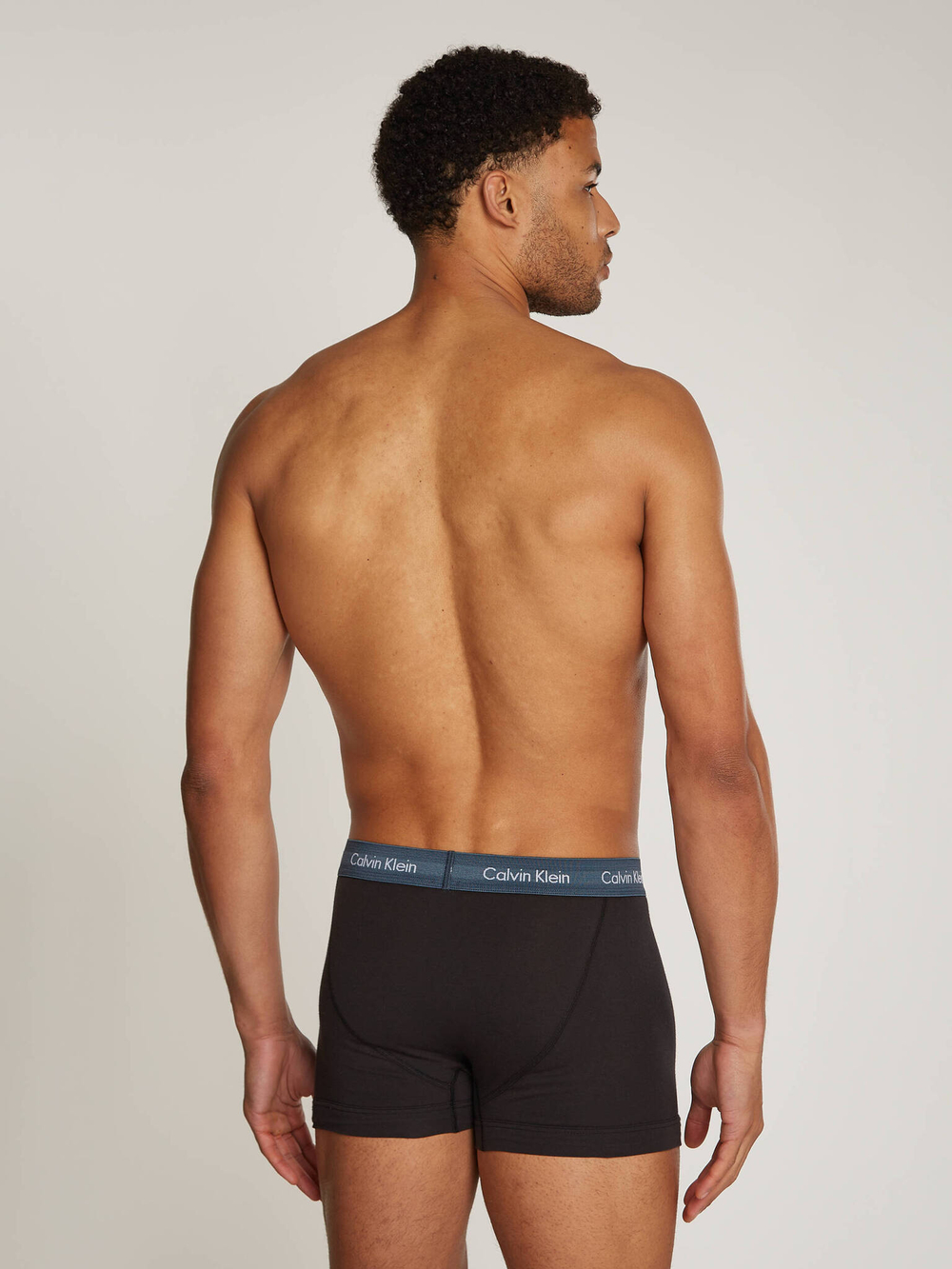 трусики-боксеры 3-pack Calvin Klein Underwear - голубой(0000U2662G)