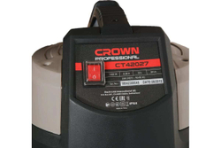 Пылесос строительный CROWN 1400Вт, 30л, (СТ42027)