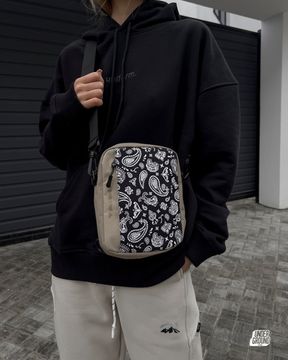 Сумка через плечо ТАЙНА бандана беж.