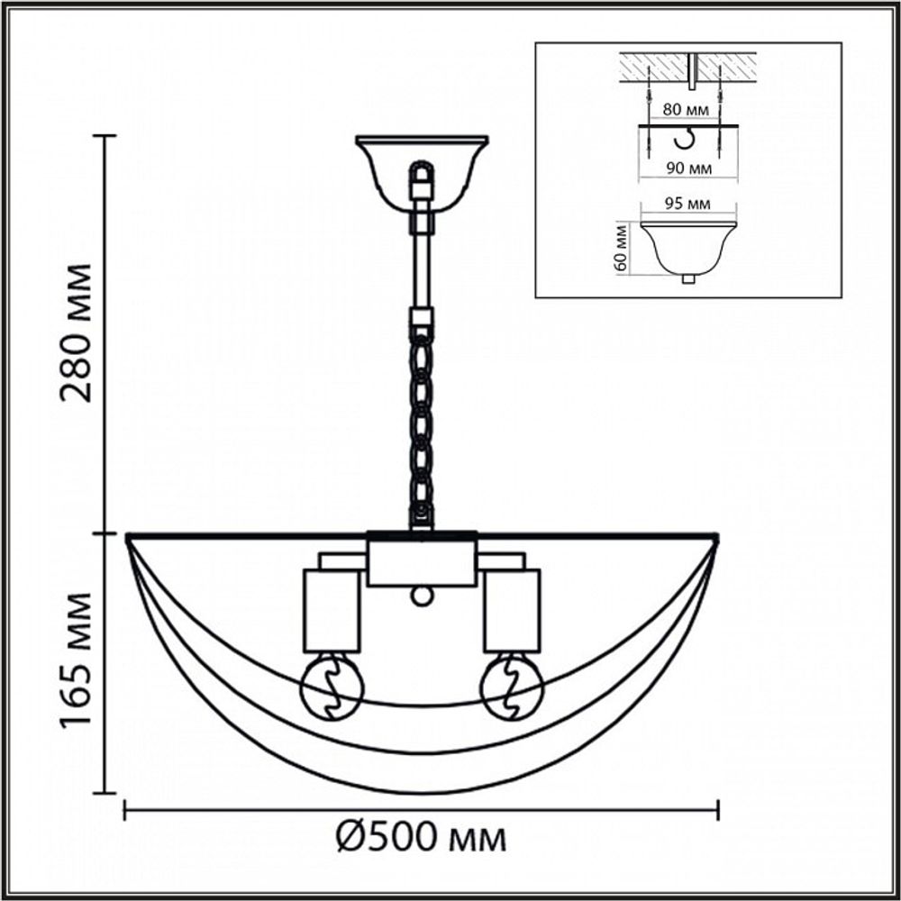 Подвесная люстра Lumion NEOCLASSI 8377/5