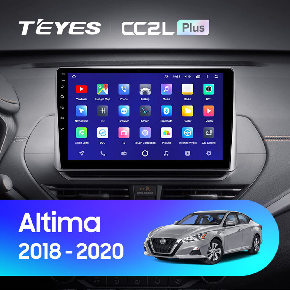 Teyes CC2L Plus 9" для Nissan Altima L34 2018-2020
