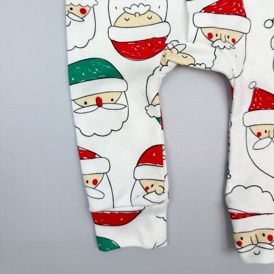 Комбинезон хлопковый "Добрый Дед Мороз" на сахаре