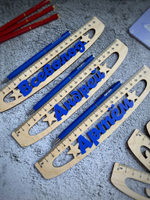 Школьный набор для Мальчиков (Линейка+Ручка)