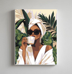 Картина по номерам холст на подрамнике 30*40см. "Время спа" (Lori)