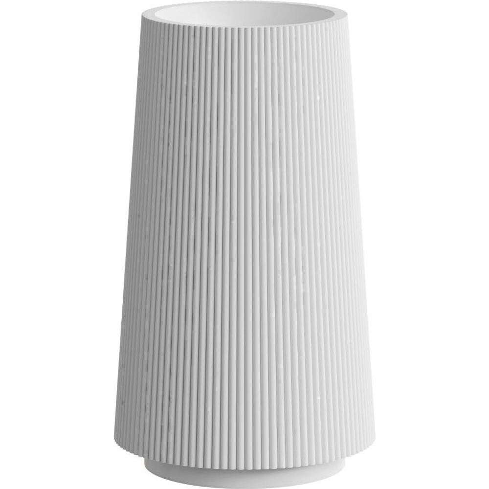 Раковина напольная Boheme Torre 801-Torre-MW 48х48х85 Corian Matt white