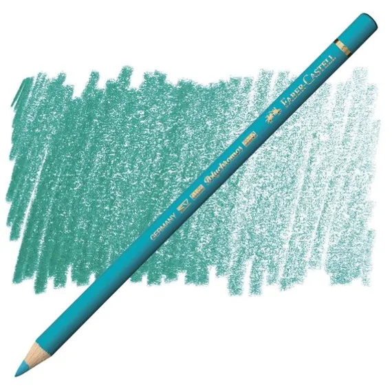 Rəngli karandaş \ Цветные карандаши Faber-Castell Polychromos Pencil - 156 Cobalt Green