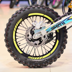 Питбайк Regulmoto SEVEN 125E 17/14 сине-желтый
