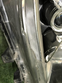Битая Фара правая Lexus GX 2 (2013-2019) LED