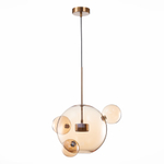 Светильник светодиодный, латунь, коньячный, BOPONE, LED, 10
