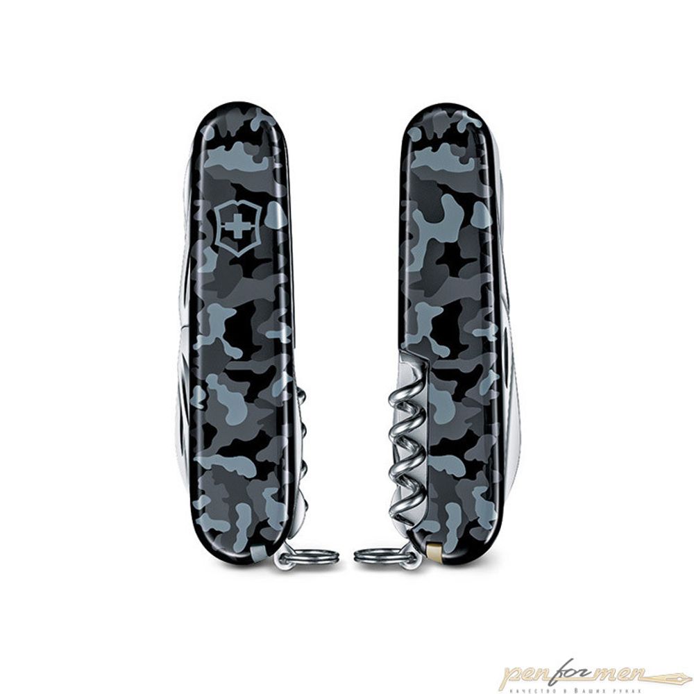 Нож перочинный Victorinox Huntsman 91 мм морской камуфляж (1.3713.942)