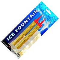 MF-005 Фонтаны в торт "ICE FOUNTAN" (холодные искры) (30 секунд) (1 упаковка / 2 штуки)