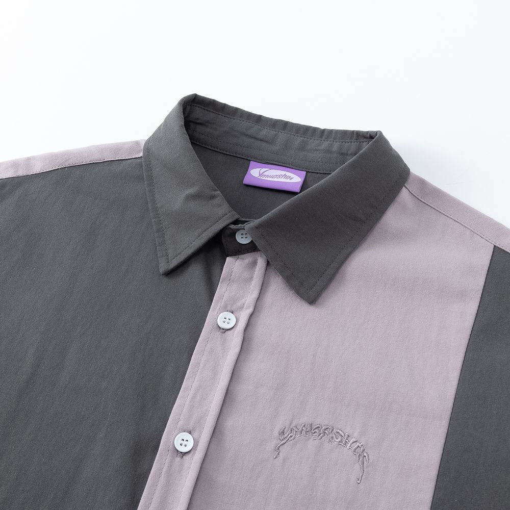 Сорочка мужская Ymkashix Puff лиловая