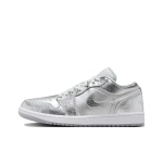 Женские кроссовки Air Jordan 1 Low SE 'Metallic Silver' FN5030-001