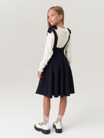 Сарафан школьный для девочки AT972-218 синий