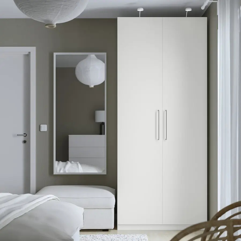 Гардероб - IKEA PAX/FORSAND/ПАКС/ФОРСАНД ИКЕА, 100x60x236 см, белый