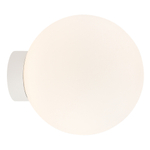 Светильник накладной MUNICH под лампу G9,  опаловое стекло,  белое основание,  D200xH220мм,  IP54