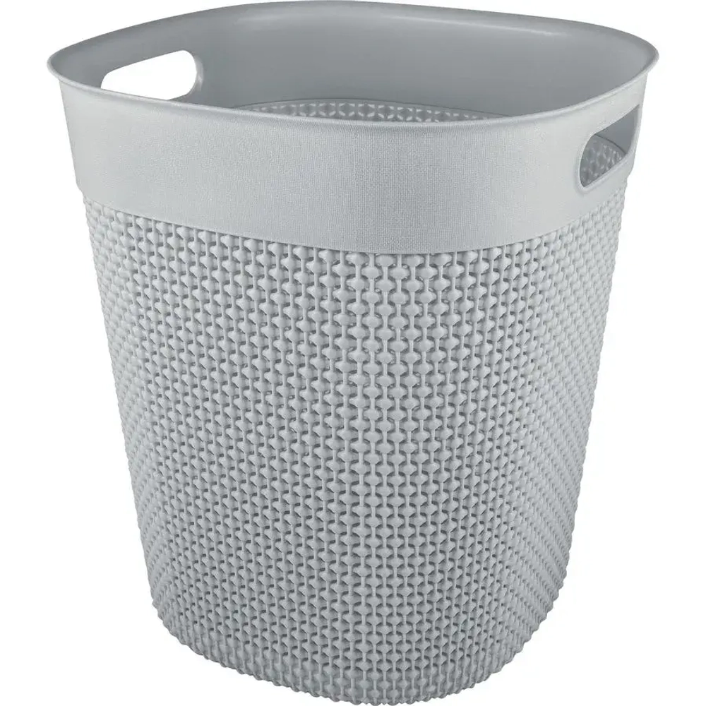 Корзина для бумаг OSLO 16л серый шторм (комплект 8 шт)