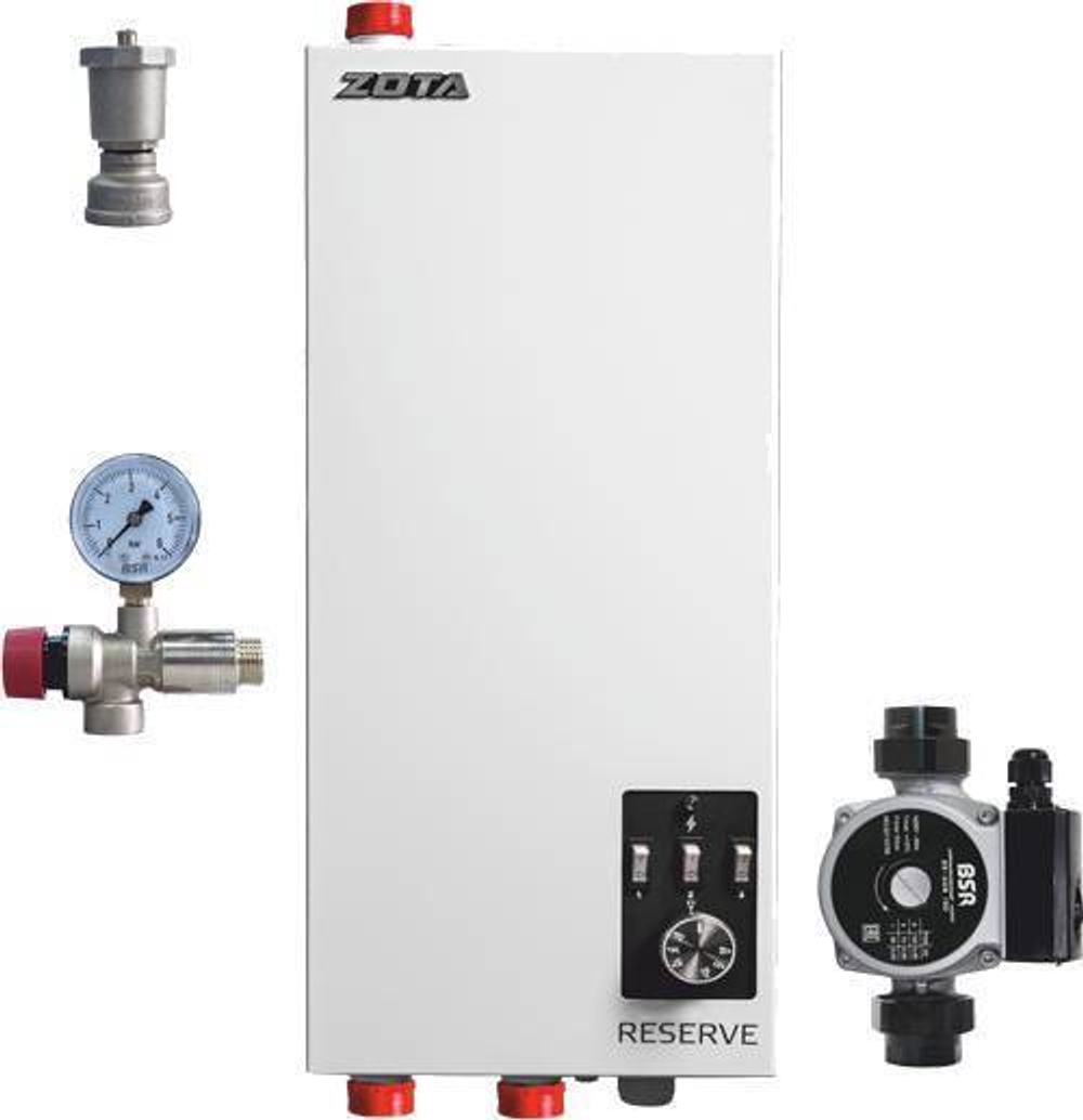 Настенный электрический котел Zota ReserveSet-6