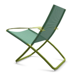 Кресло-шезлонг металлическое EMU Snooze, зеленый, мятный