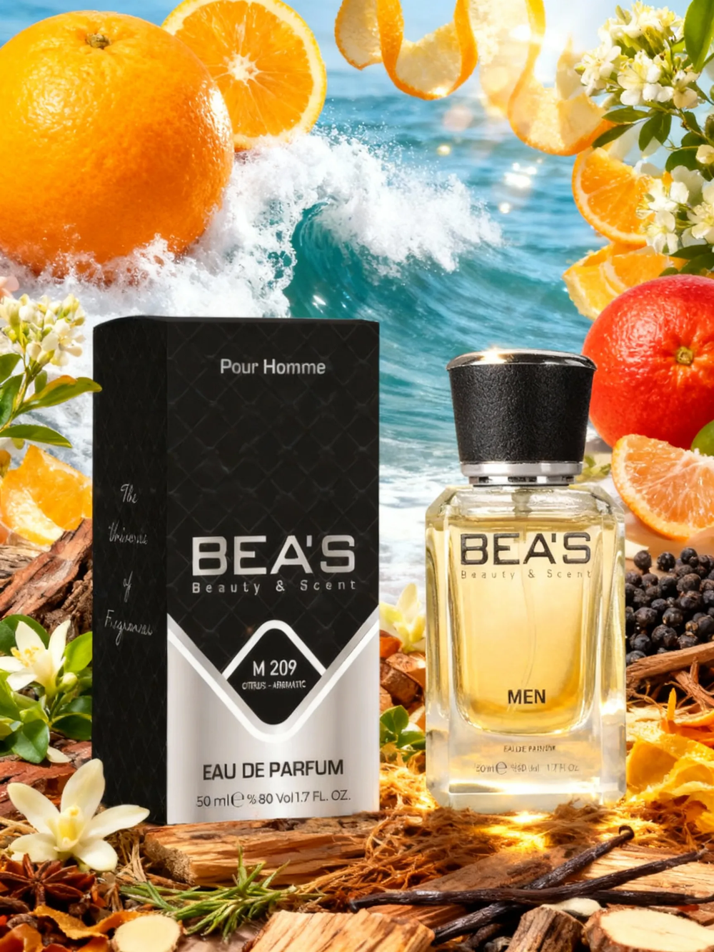 BEA'S M209 Allure Homme Sport (Аллюр Хом Спорт) 50мл