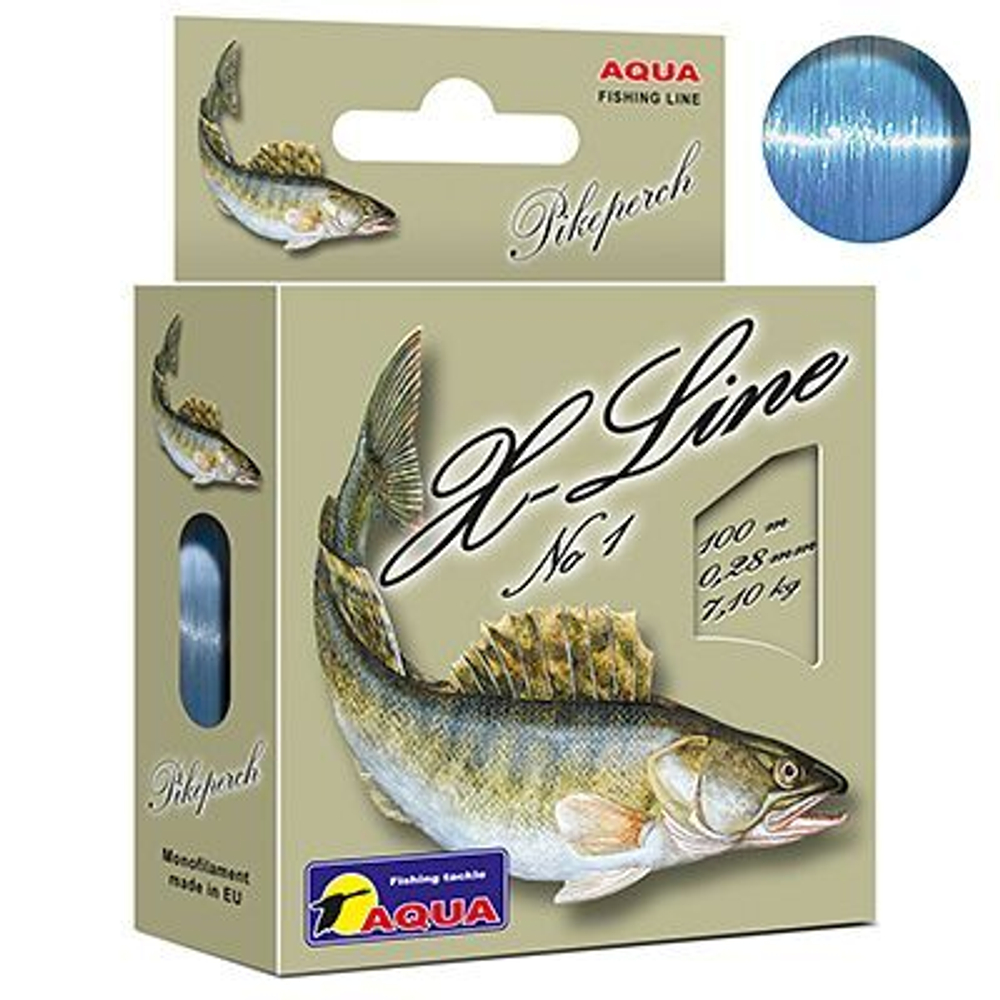 Полиэстровая леска X-Line Pikeperch (Судак) 0,16 мм 3 шт