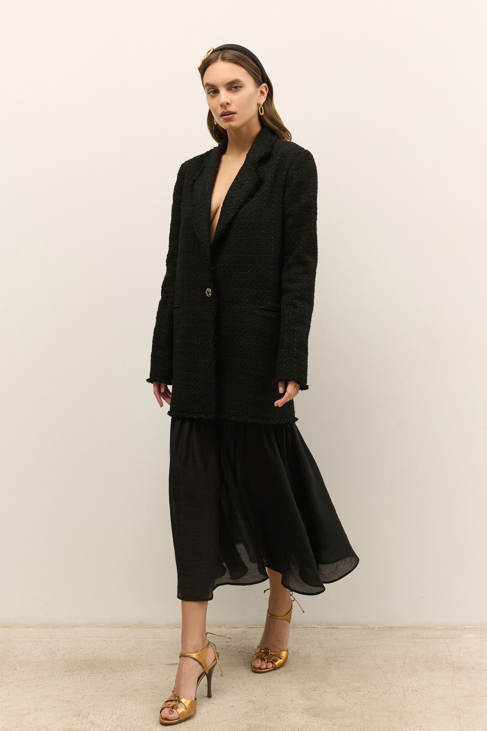 Жакет из твида (образец)