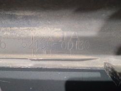 Бампер задний Toyota Yaris (XP90) 05-12 Б/У Оригинал 521590D130