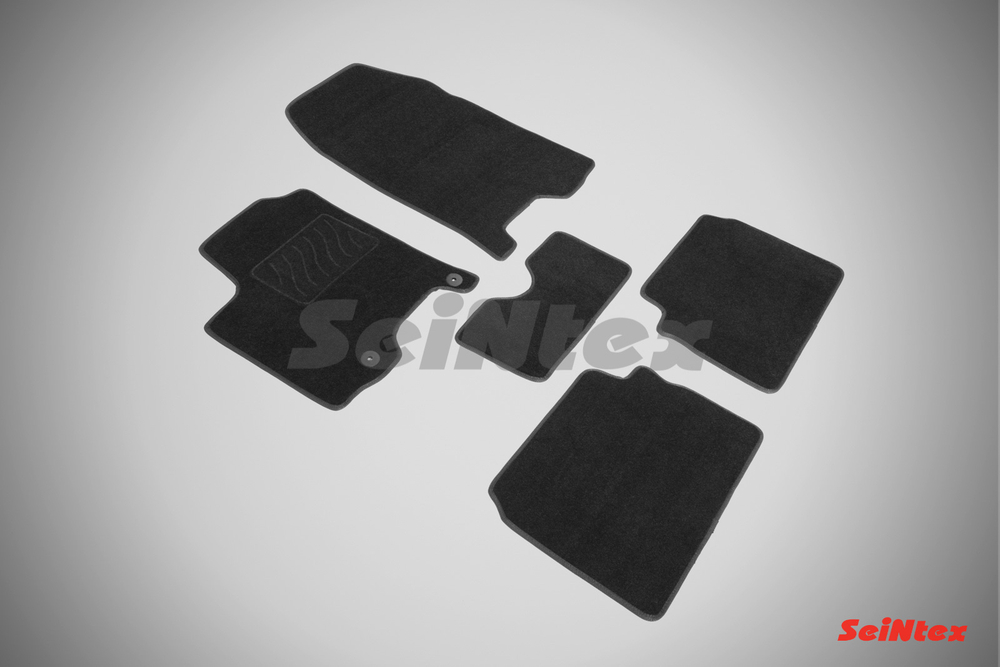 Ворсовые коврики LUX для Chevrolet Aveo 2003-2011, Seintex.85445