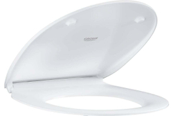 Сиденье для унитаза GROHE Bau Ceramic с микролифтом, альпин-белый 39898000