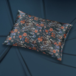 Наволочка 50x70 Mollen Заря темно-бирюзовая шелковая